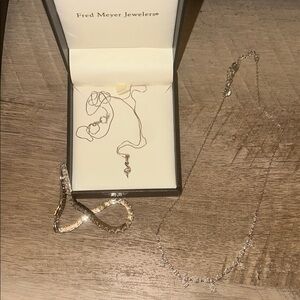 Elegant Silver Jewelry Set